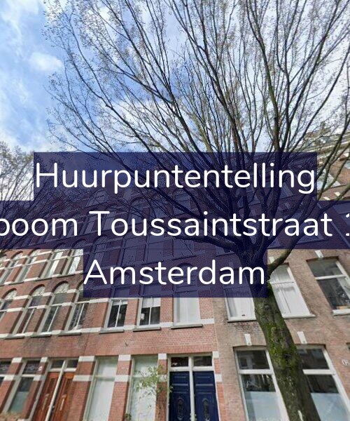 Foto gevel Huurpuntentelling voor Bosboom Toussaintstraat 14-3, Amsterdam