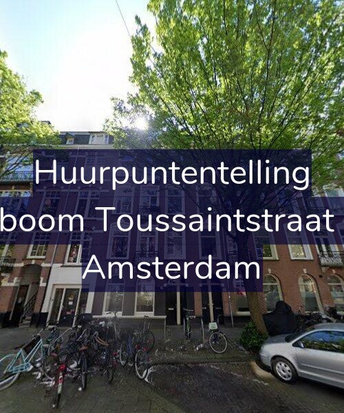 Foto gevel Huurpuntentelling voor Bosboom Toussaintstraat 9-H, Amsterdam