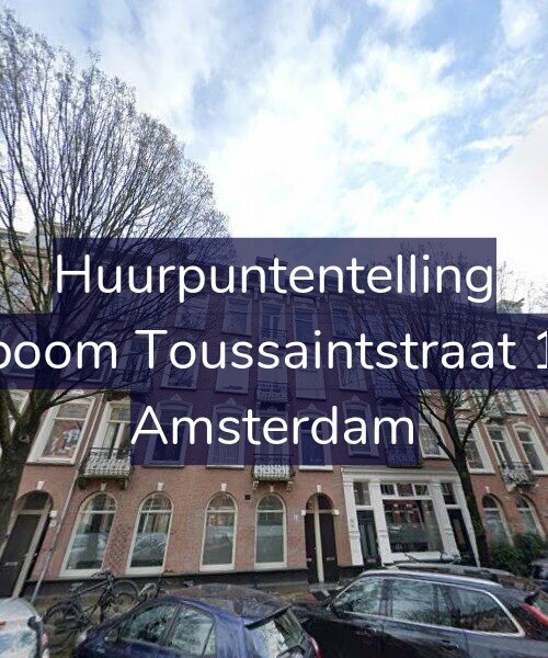 Foto gevel Huurpuntentelling voor Bosboom Toussaintstraat 13-H, Amsterdam