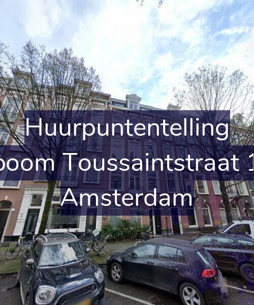 Foto gevel Huurpuntentelling voor Bosboom Toussaintstraat 17-H, Amsterdam