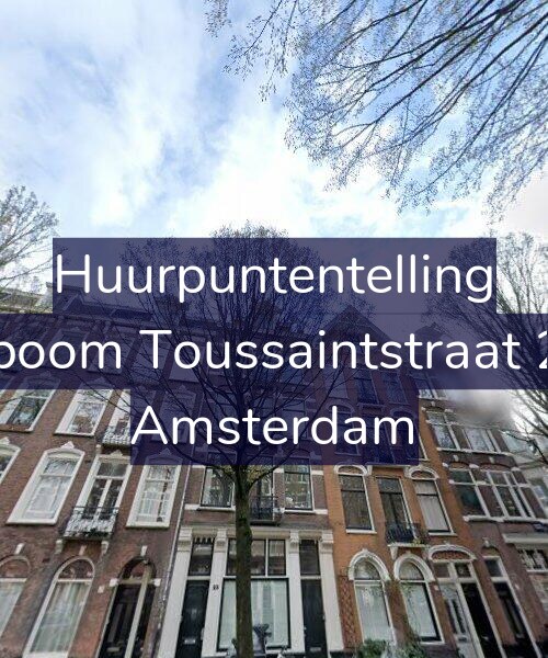 Foto gevel Huurpuntentelling voor Bosboom Toussaintstraat 23-2, Amsterdam