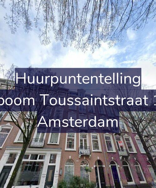 Foto gevel Huurpuntentelling voor Bosboom Toussaintstraat 17-3, Amsterdam