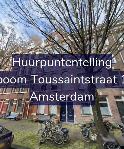 Foto gevel Huurpuntentelling voor Bosboom Toussaintstraat 14-H, Amsterdam
