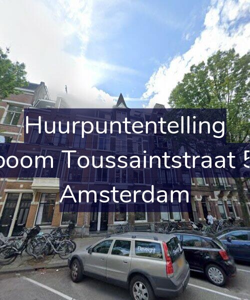 Foto gevel Huurpuntentelling voor Bosboom Toussaintstraat 57-H, Amsterdam