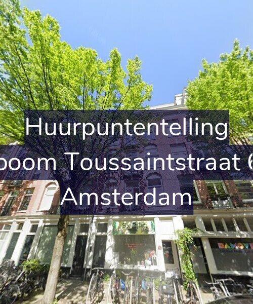 Foto gevel Huurpuntentelling voor Bosboom Toussaintstraat 64-1, Amsterdam