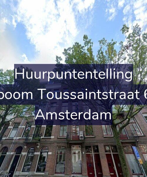 Foto gevel Huurpuntentelling voor Bosboom Toussaintstraat 67-2, Amsterdam