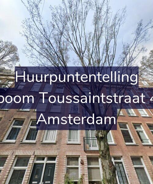 Foto gevel Huurpuntentelling voor Bosboom Toussaintstraat 42-2, Amsterdam