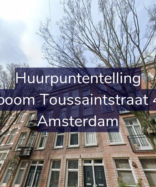 Foto gevel Huurpuntentelling voor Bosboom Toussaintstraat 44-3, Amsterdam