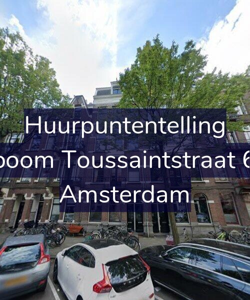 Foto gevel Huurpuntentelling voor Bosboom Toussaintstraat 63-H, Amsterdam