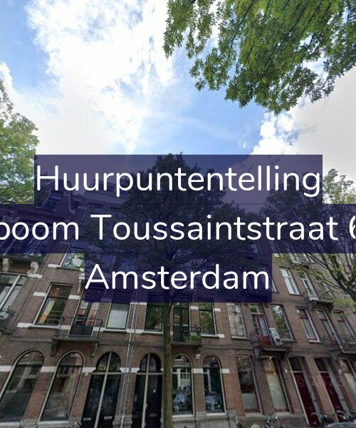 Foto gevel Huurpuntentelling voor Bosboom Toussaintstraat 65-2, Amsterdam
