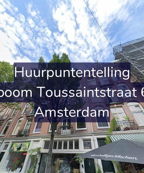 Foto gevel Huurpuntentelling voor Bosboom Toussaintstraat 62-3, Amsterdam