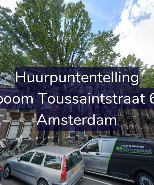 Foto gevel Huurpuntentelling voor Bosboom Toussaintstraat 61-H, Amsterdam