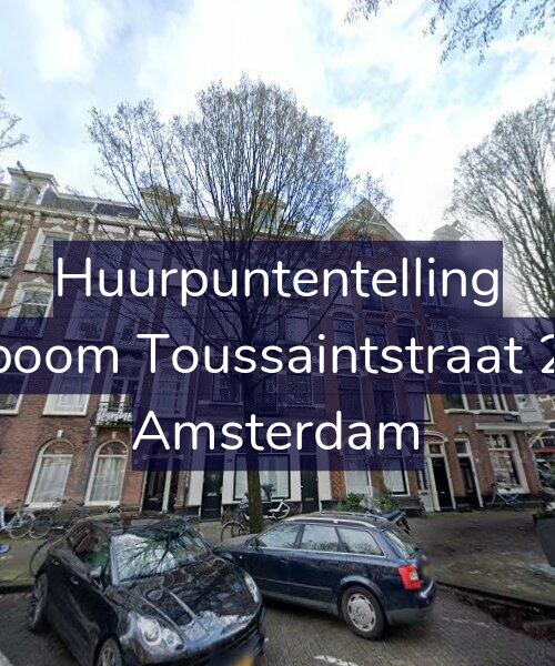 Foto gevel Huurpuntentelling voor Bosboom Toussaintstraat 23-H, Amsterdam