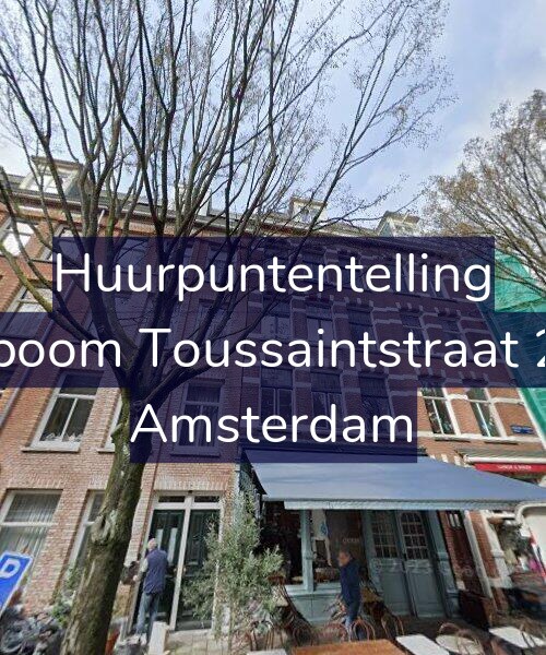 Foto gevel Huurpuntentelling voor Bosboom Toussaintstraat 28-1, Amsterdam