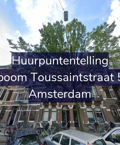 Foto gevel Huurpuntentelling voor Bosboom Toussaintstraat 59-2, Amsterdam