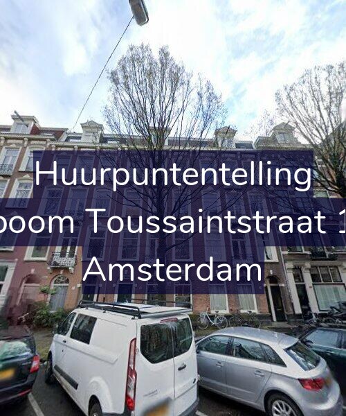 Foto gevel Huurpuntentelling voor Bosboom Toussaintstraat 19-H, Amsterdam