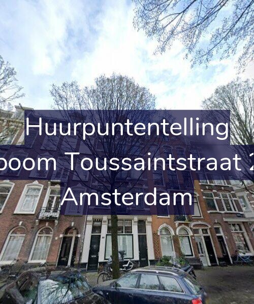 Foto gevel Huurpuntentelling voor Bosboom Toussaintstraat 23-3, Amsterdam