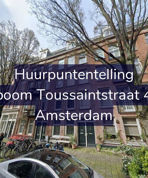 Foto gevel Huurpuntentelling voor Bosboom Toussaintstraat 44-H, Amsterdam