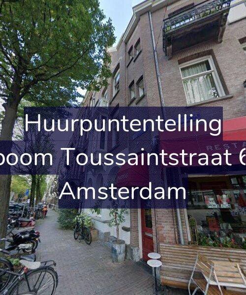 Foto gevel Huurpuntentelling voor Bosboom Toussaintstraat 69-H, Amsterdam