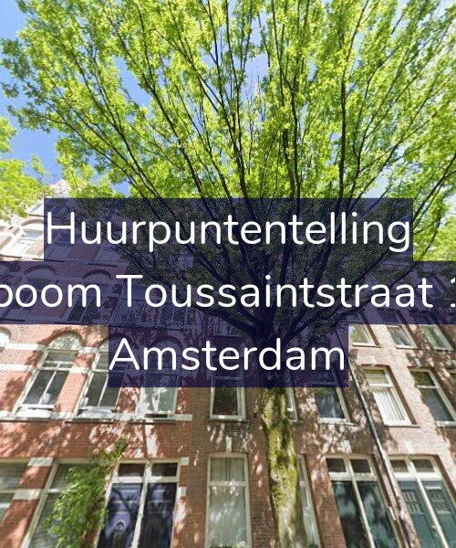 Foto gevel Huurpuntentelling voor Bosboom Toussaintstraat 12-2, Amsterdam
