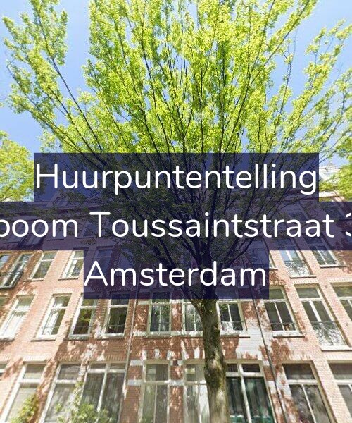 Foto gevel Huurpuntentelling voor Bosboom Toussaintstraat 38-3, Amsterdam