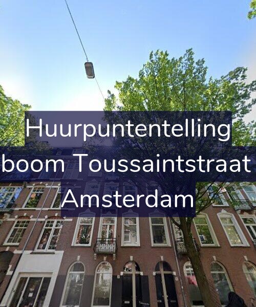 Foto gevel Huurpuntentelling voor Bosboom Toussaintstraat 9-2, Amsterdam