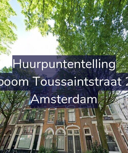 Foto gevel Huurpuntentelling voor Bosboom Toussaintstraat 25-2, Amsterdam