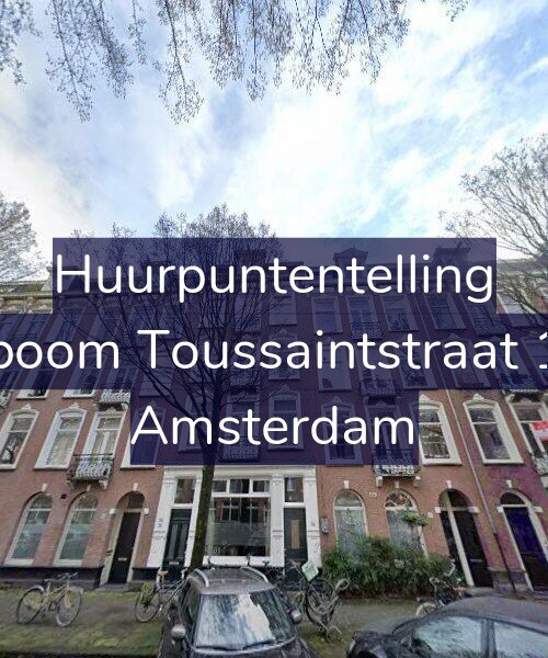 Foto gevel Huurpuntentelling voor Bosboom Toussaintstraat 15-B, Amsterdam
