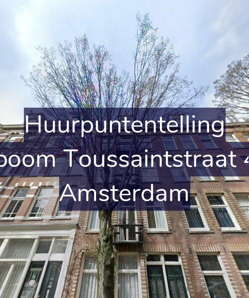 Foto gevel Huurpuntentelling voor Bosboom Toussaintstraat 46-3, Amsterdam