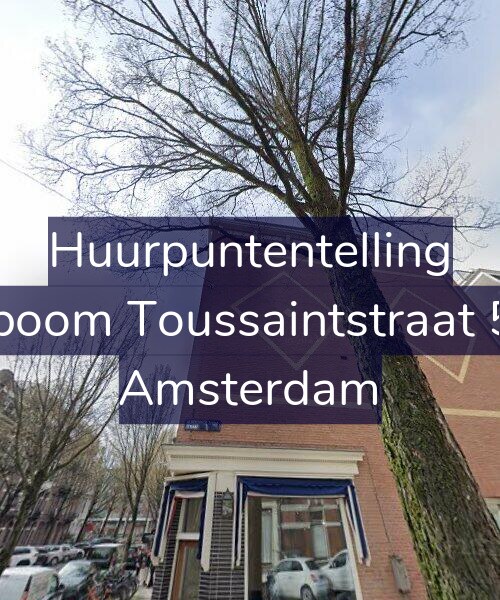 Foto gevel Huurpuntentelling voor Bosboom Toussaintstraat 54-3, Amsterdam