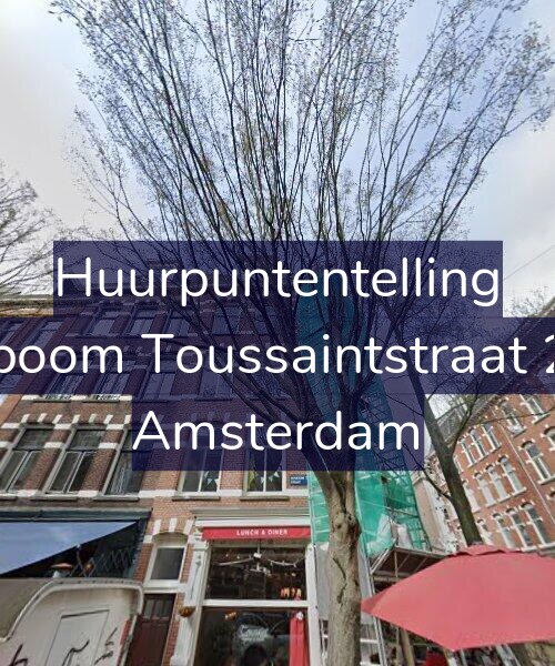 Foto gevel Huurpuntentelling voor Bosboom Toussaintstraat 26-2, Amsterdam