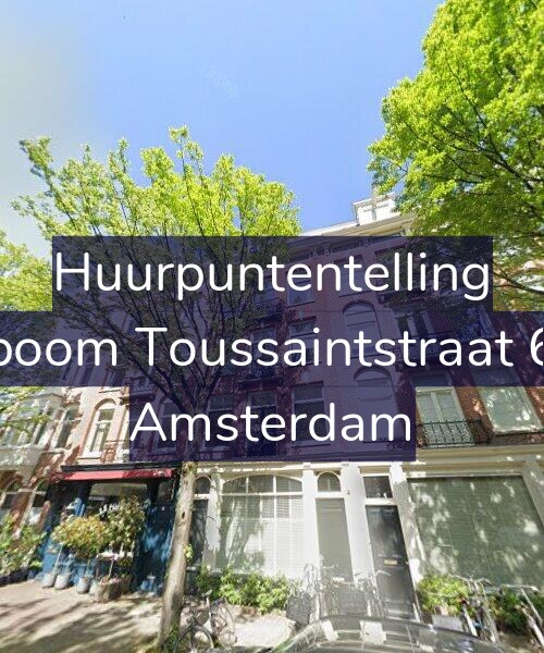 Foto gevel Huurpuntentelling voor Bosboom Toussaintstraat 68-A, Amsterdam