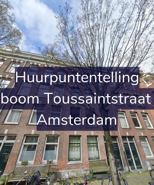 Foto gevel Huurpuntentelling voor Bosboom Toussaintstraat 8-2, Amsterdam