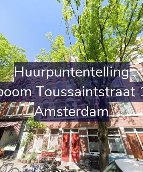 Foto gevel Huurpuntentelling voor Bosboom Toussaintstraat 18-C, Amsterdam