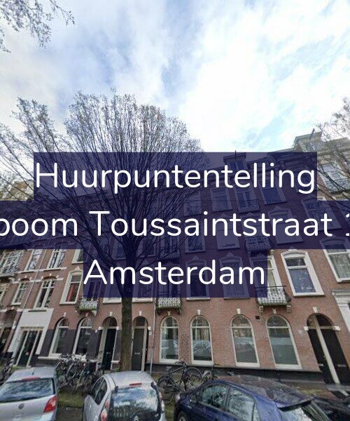 Foto gevel Huurpuntentelling voor Bosboom Toussaintstraat 11-3, Amsterdam