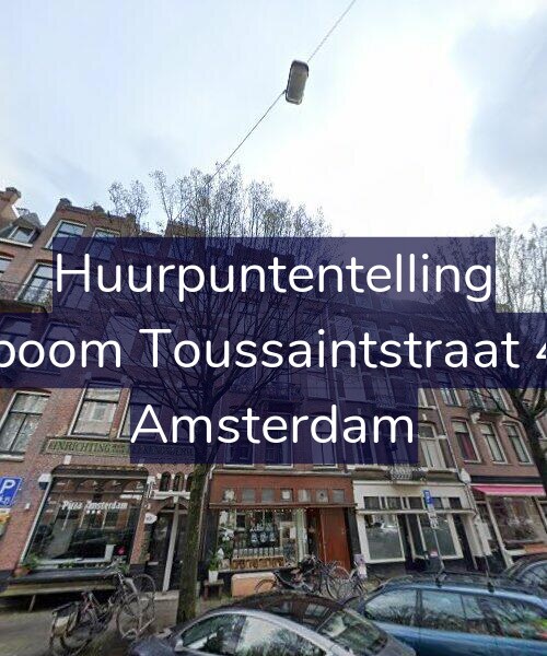 Foto gevel Huurpuntentelling voor Bosboom Toussaintstraat 45-2, Amsterdam