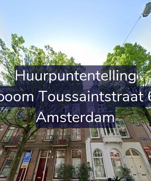 Foto gevel Huurpuntentelling voor Bosboom Toussaintstraat 69-2, Amsterdam