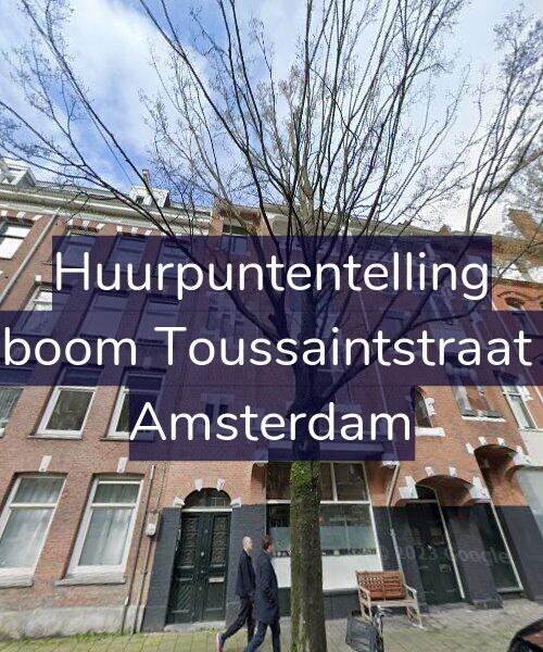 Foto gevel Huurpuntentelling voor Bosboom Toussaintstraat 4-2, Amsterdam