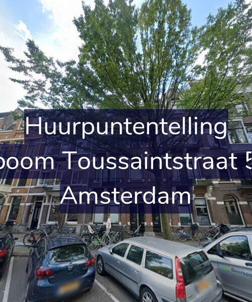 Foto gevel Huurpuntentelling voor Bosboom Toussaintstraat 59-H, Amsterdam