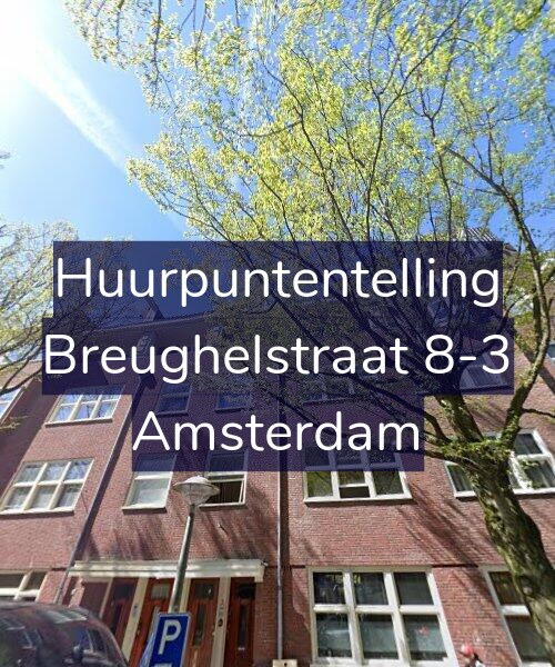 Foto gevel Huurpuntentelling voor Breughelstraat 8-3, Amsterdam