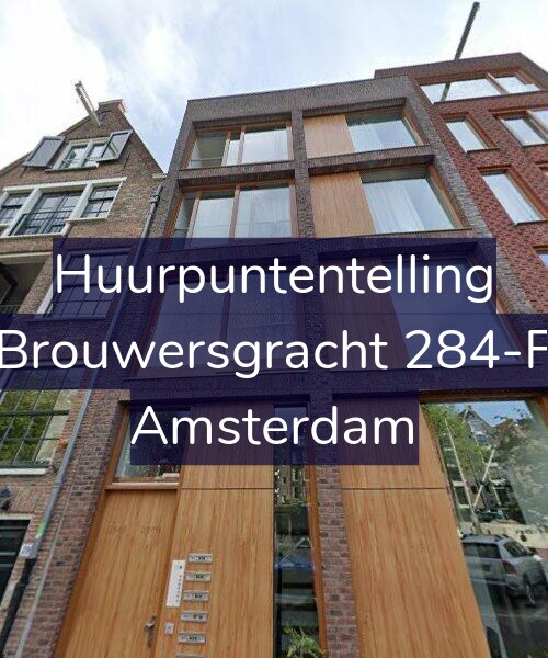 Foto gevel Huurpuntentelling voor Brouwersgracht 284-F, Amsterdam