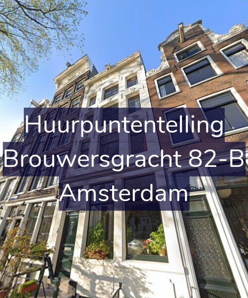 Foto gevel Huurpuntentelling voor Brouwersgracht 82-B, Amsterdam