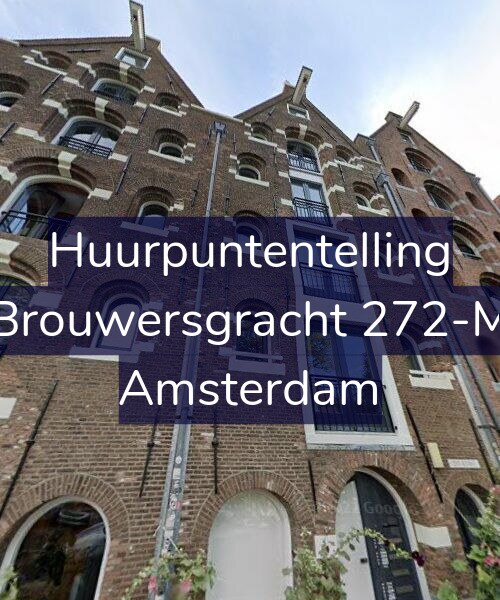 Foto gevel Huurpuntentelling voor Brouwersgracht 272-M, Amsterdam