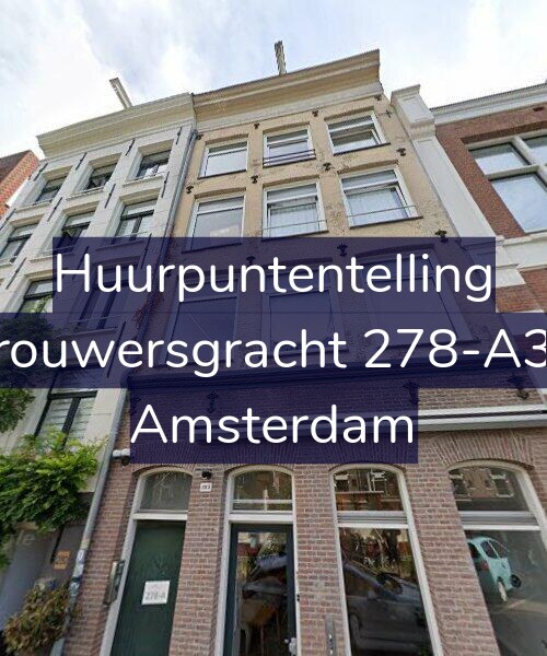 Foto gevel Huurpuntentelling voor Brouwersgracht 278-A3A, Amsterdam