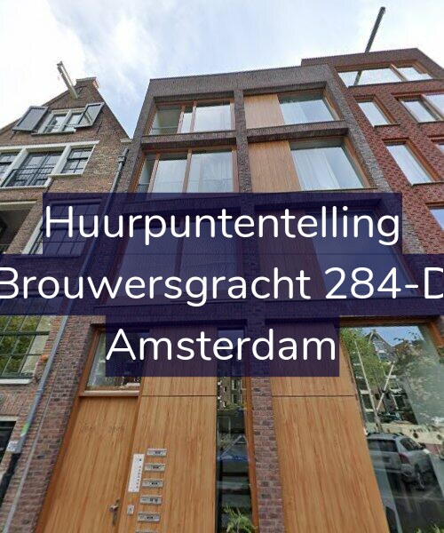 Foto gevel Huurpuntentelling voor Brouwersgracht 284-D, Amsterdam