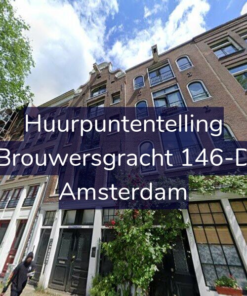 Foto gevel Huurpuntentelling voor Brouwersgracht 146-D, Amsterdam