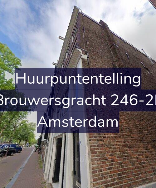 Foto gevel Huurpuntentelling voor Brouwersgracht 246-2L, Amsterdam
