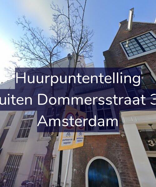 Foto gevel Huurpuntentelling voor Buiten Dommersstraat 36, Amsterdam