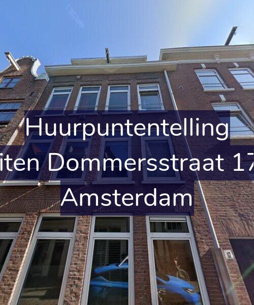 Foto gevel Huurpuntentelling voor Buiten Dommersstraat 17-1, Amsterdam