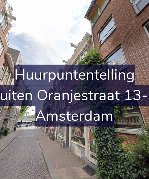 Foto gevel Huurpuntentelling voor Buiten Oranjestraat 13-H, Amsterdam